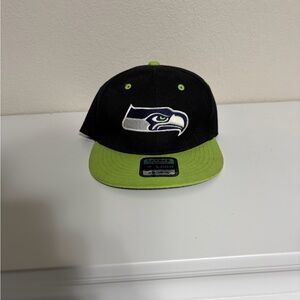 Black and Green Seahawks Cap